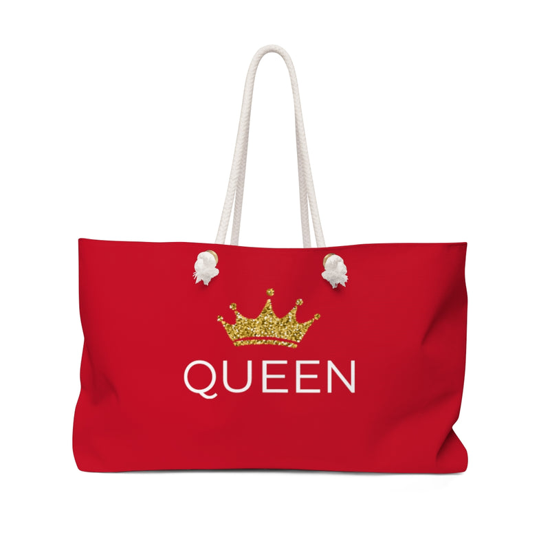 QUEEN Weekender Bag Red