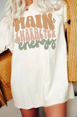 Main Character Energy Graphic Tee