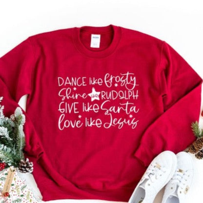 Give Like Santa Sweatshirt