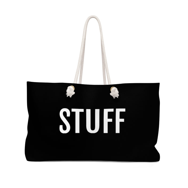 STUFF Weekender Bag Black