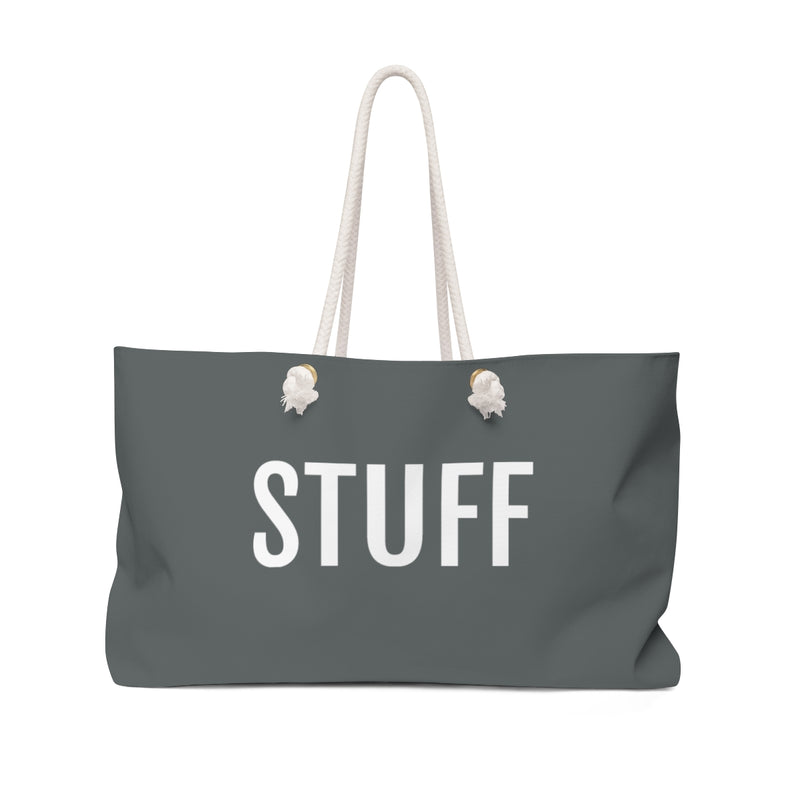 STUFF Weekender Bag Dark Gray