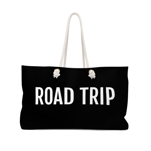 ROAD TRIP Weekender Bag Black