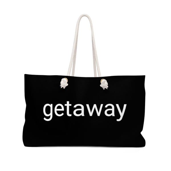 GETAWAY Weekender Bag Black