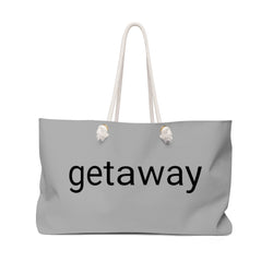 GETAWAY Weekender Bag Light Gray
